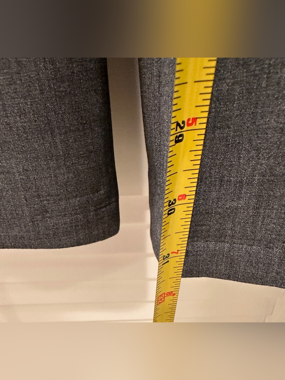Aritzia Babaton Agency Pant Heather Charcoal Gray Size 4 NWOT - Picture 4 of 11